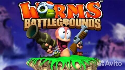 Worms Battlegrounds + Worms W.M.D PS4 RU