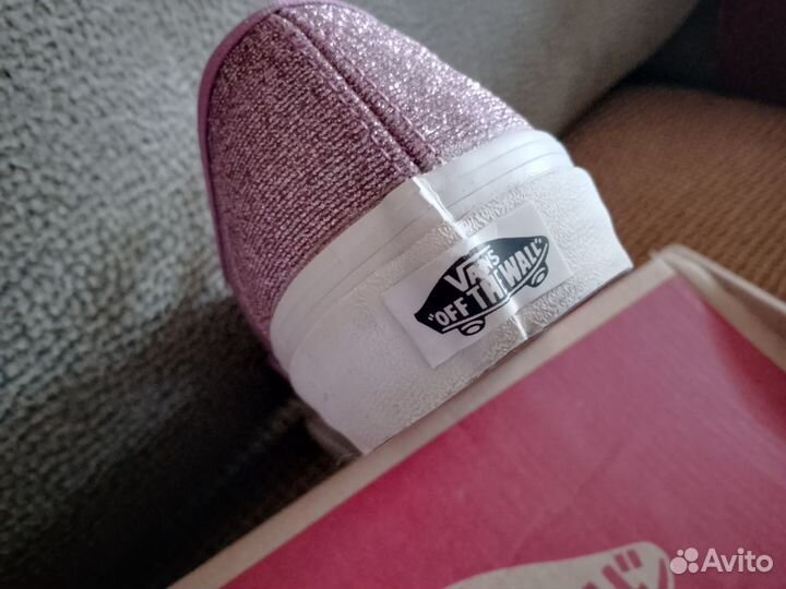 Женские кроссовки-кеды Vans Authentic Pink