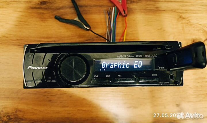 Магнитола Pioneer DEH-3200UB с Bluetooth