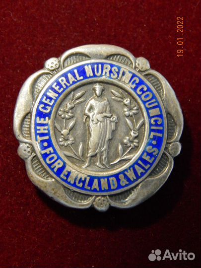 Регалия масонов Англия, 1934 год серебро