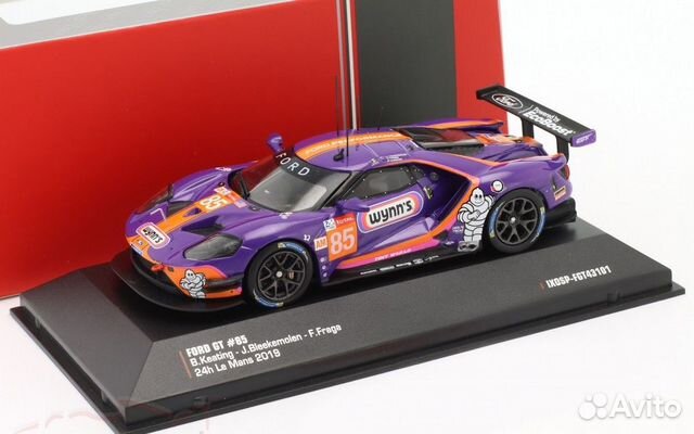 Ford GT №85 24h LeMans 2019 IXO 1:43 Yu-Ra