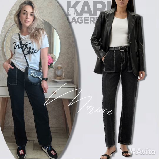 Джинсы karl lagerfeld оригинал 26-29