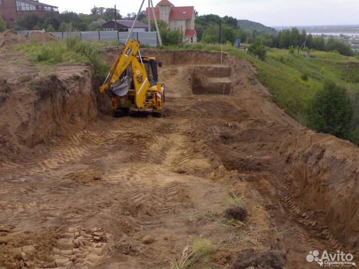 Услуги аренда мини экскаватора JCB