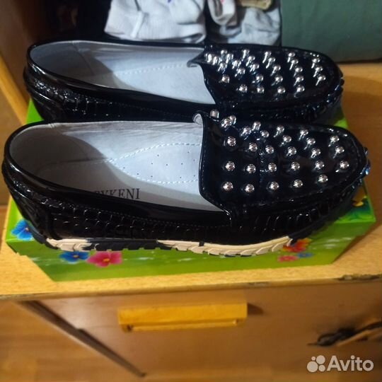 Мокасины для девочки