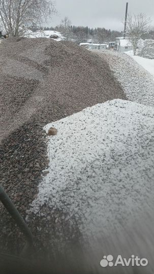 Песок щебень отсев доставка