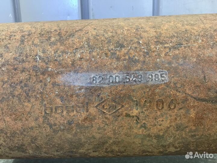 Глушитель основной Renault Megane II 2002-2009