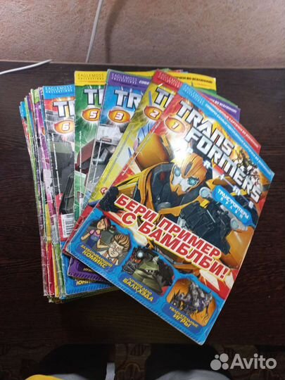 Коллекция журналов и 200+ карт трансформеры прайм