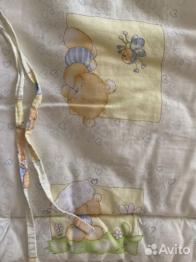 Бортики в детскую кроватку бу