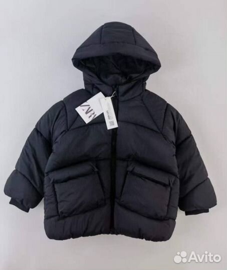 Куртка Zara новая на флисе