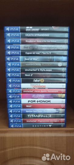 Uncharted и др. игры для PS4