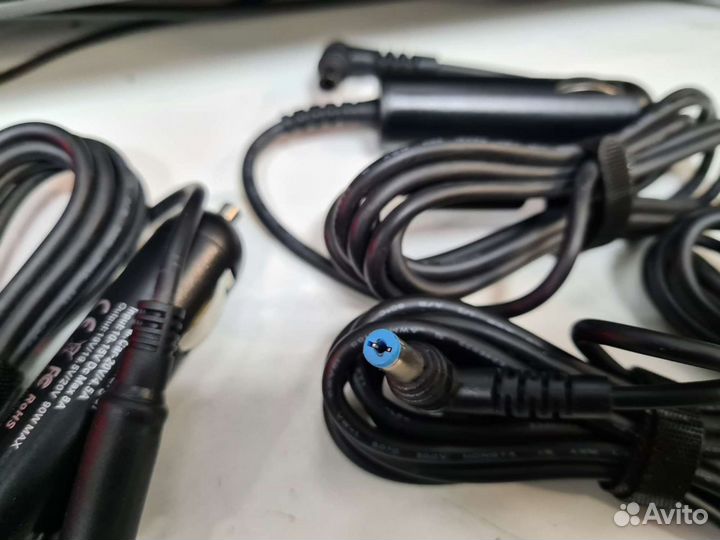 Автомобильные зарядки для ноутбуков Apple Lenovo