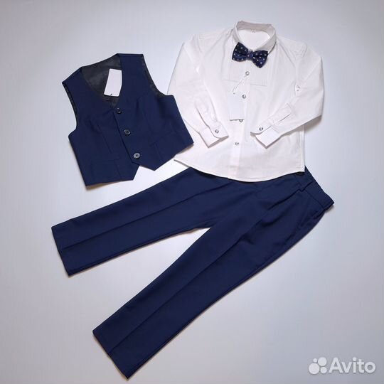 Школьная форма костюм темно-синий