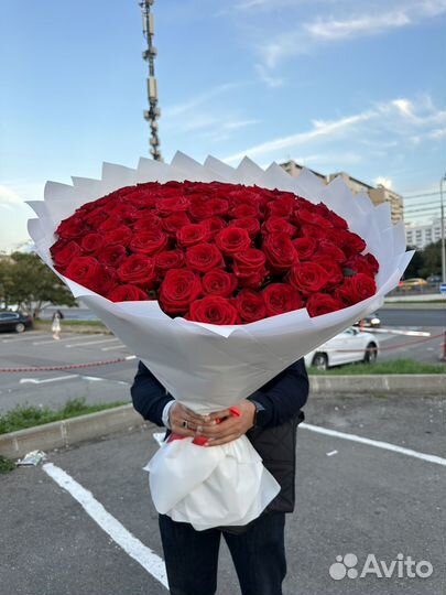 101 Роза букеты