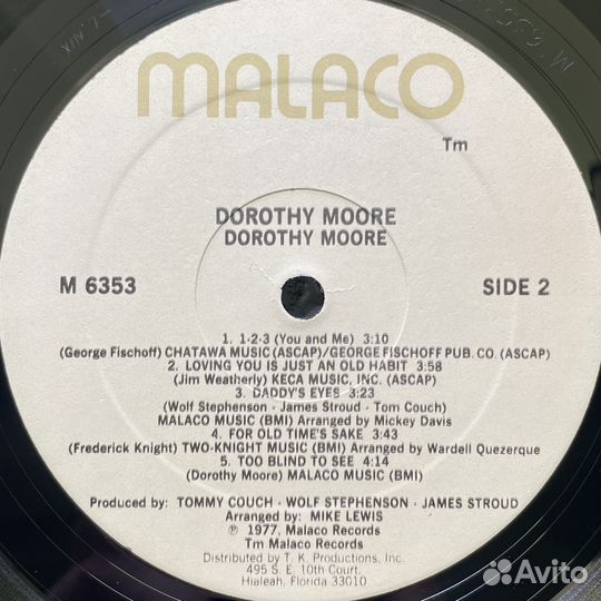 Dorothy Moore – Dorothy Moore (США 1977г.)
