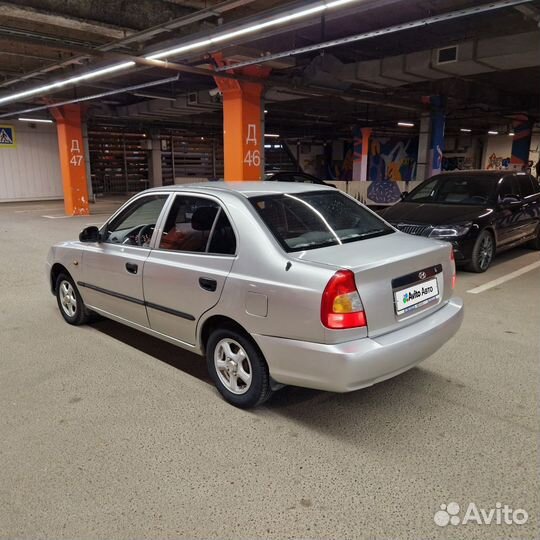 Hyundai Accent 1.5 МТ, 2005, 282 000 км