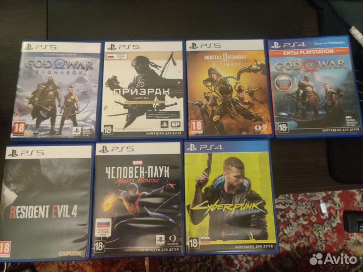 Игры для приставок PS5 PS4 (Playstation 5)