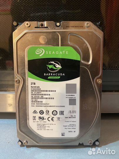 Жесткий диск Seagate barracuda 2TB