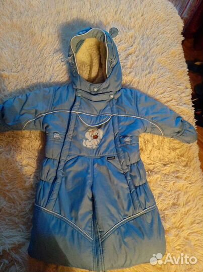 Зимний комбинезон для мальчика