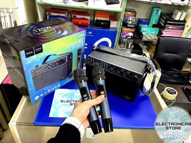 Большая Колонка Hoco BS-50 Blue Достав