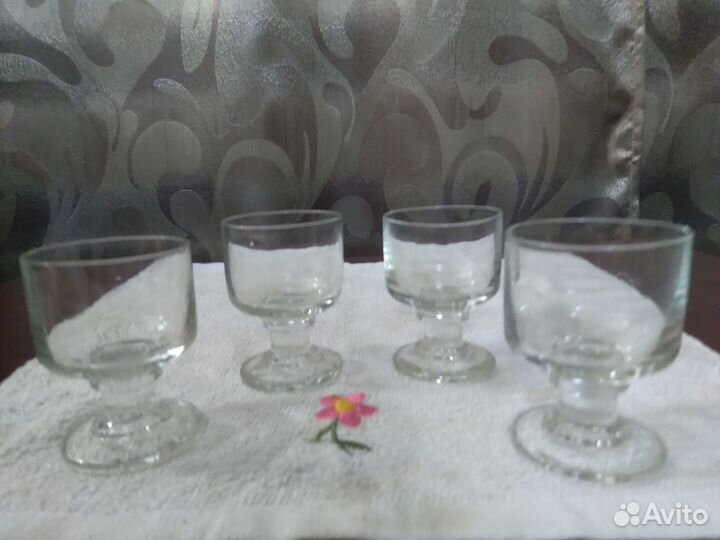 Бокалы фужеры рюмки