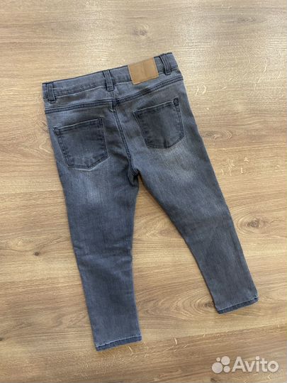 Джинсы zara для девочки 110