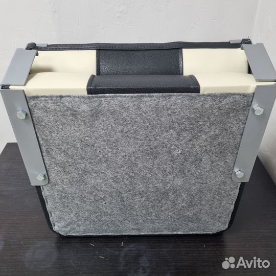 Кресло для лодки Патриот мягкое серо бежевый цвет