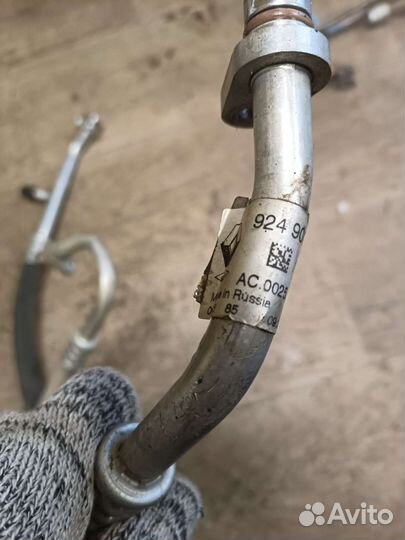 Трубка кондиционера renault logan 2