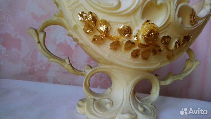 Фигурное кашпо Ваза для фруктов Ладья, 1960-е