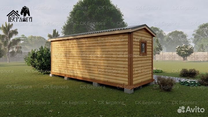 Баня брусовая под ключ