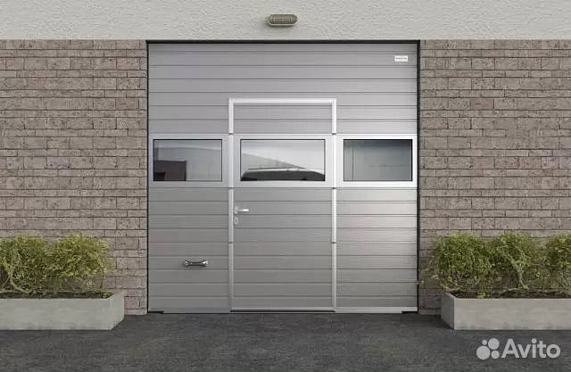 Гаражные ворота alutech prestige