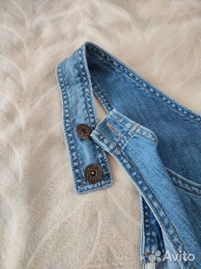 Джинсовый сарафан для беременных