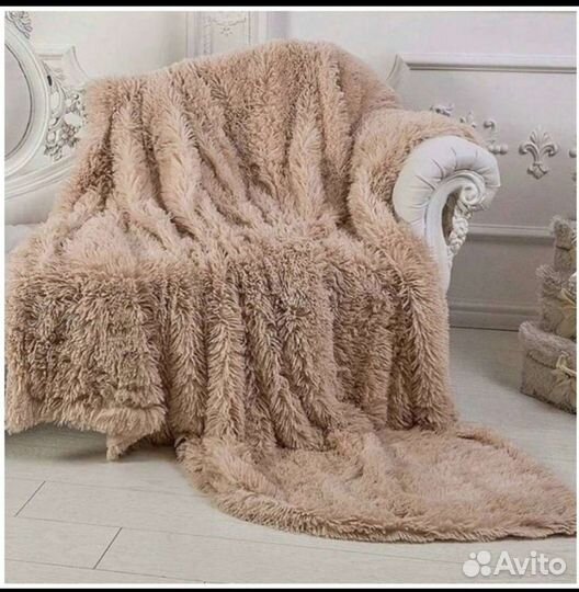 Плед травка