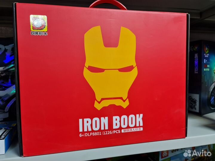 Конструктор Книга Железного Человека 1226 деталей