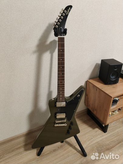 Новый Epiphone Explorer Olive Green (Limited)