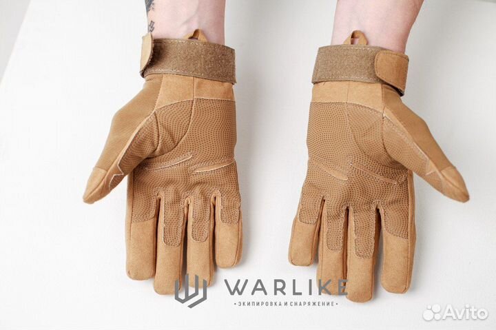 Тактические универсальные перчатки esdy хаки