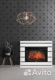 Камин электрический Moderno с очагом Electrolux
