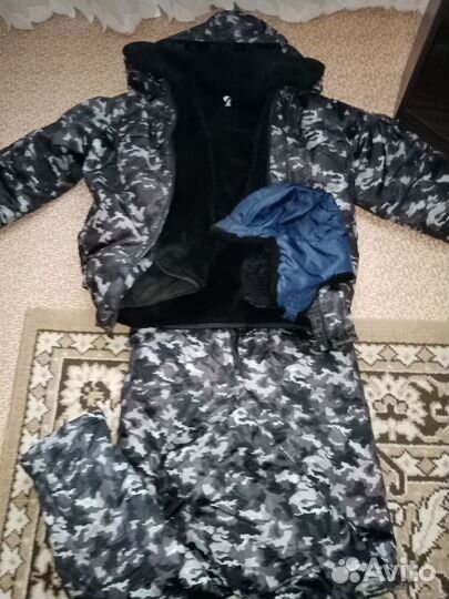 Костюм-зимний, рыбацкий с шапкой