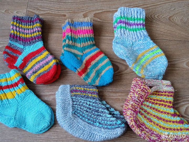 Носки вязаные детские