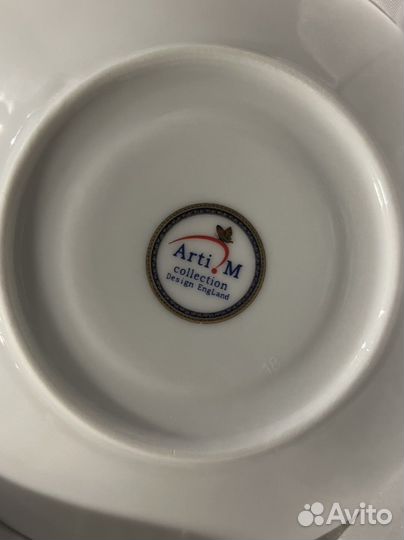 Чайный набор на 6 персон фарфор