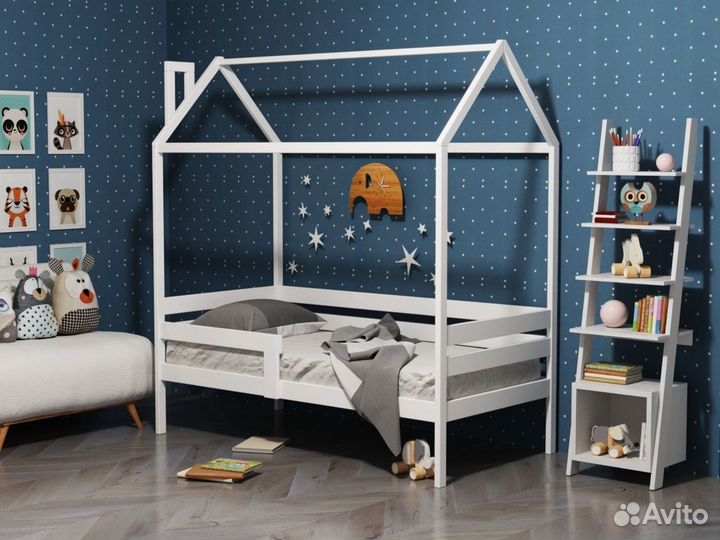 Детская кровать домик Аист 1