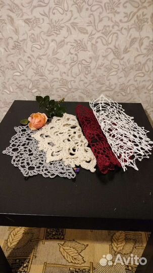 Салфетка вязаная подарок