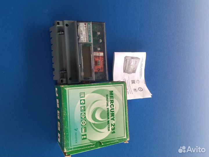 Счетчик электрический трехфазный бу