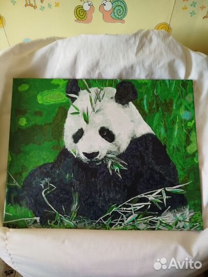 Картины по номерам раскрашенная