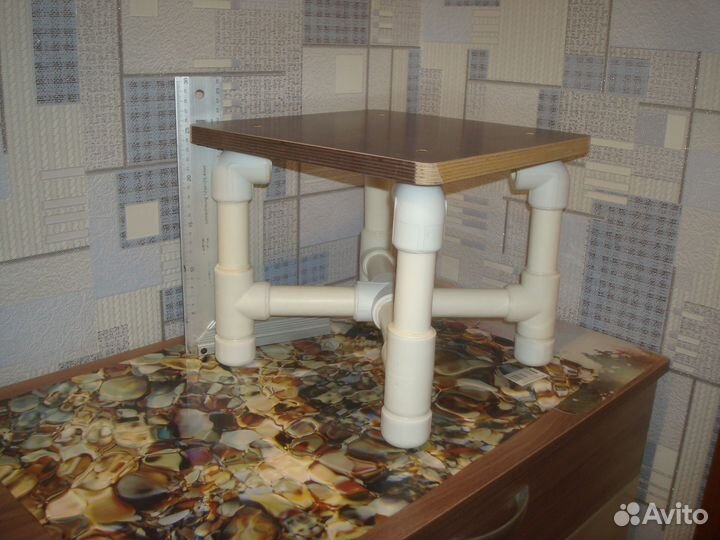 Табурет низкий для сада огорода дачи мини