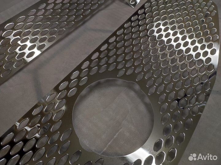 Накладки на решетки SsangYong Actyon 2010+