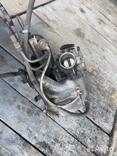 Впускной коллектор ваз 2114 в сборе