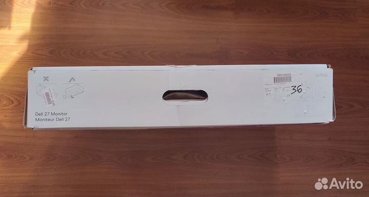 Коробка от монитора Dell 27