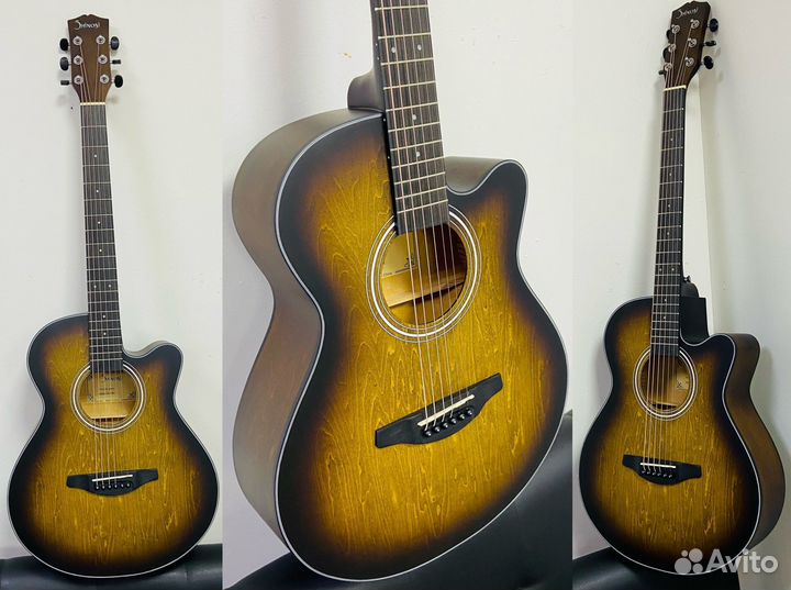 Гитара акустическая новая Shinobi B-1/BR