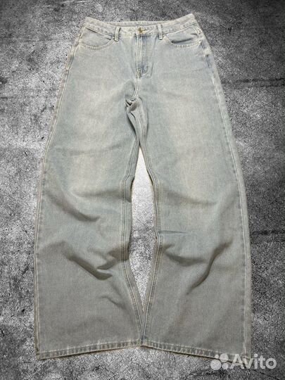 Джинсы широкие Jaded Balenciaga true religion type