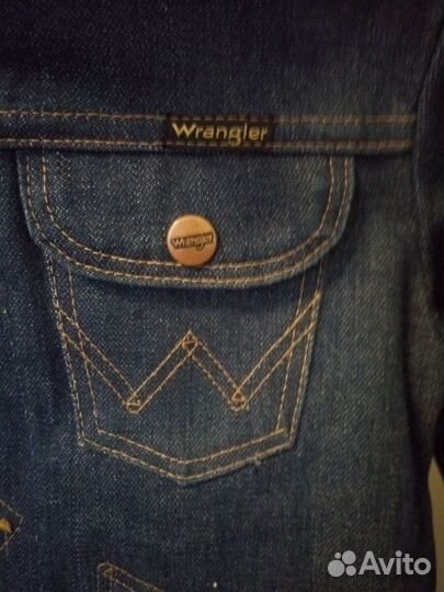 Куртка джинсовая wrangler 124 mj. р.10 (хxxs)